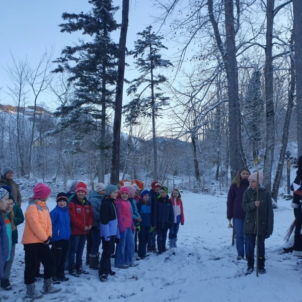 Samichlaus im Wald